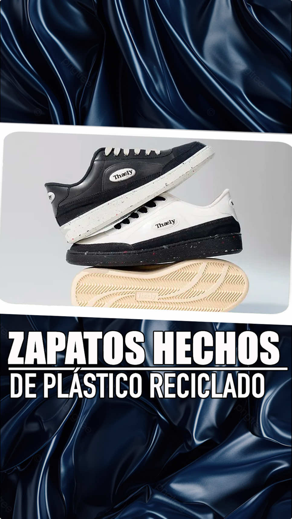 Zapatos hechos de plástico reciclado #zapatos #reciclaje #tecnologia #adaptateoapartate #diegoquiroz 