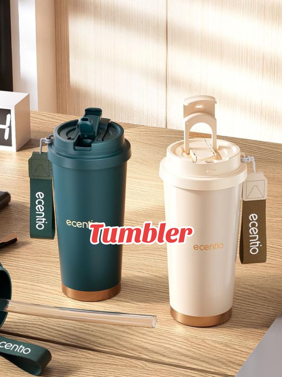 ecentio tumbler minum premium tahan dingin 24 jam botol stainless 316 portable tumblr 530ml Vacuum #tumbler  #botolminumstainless  #tumblerstainless  #botolminum 