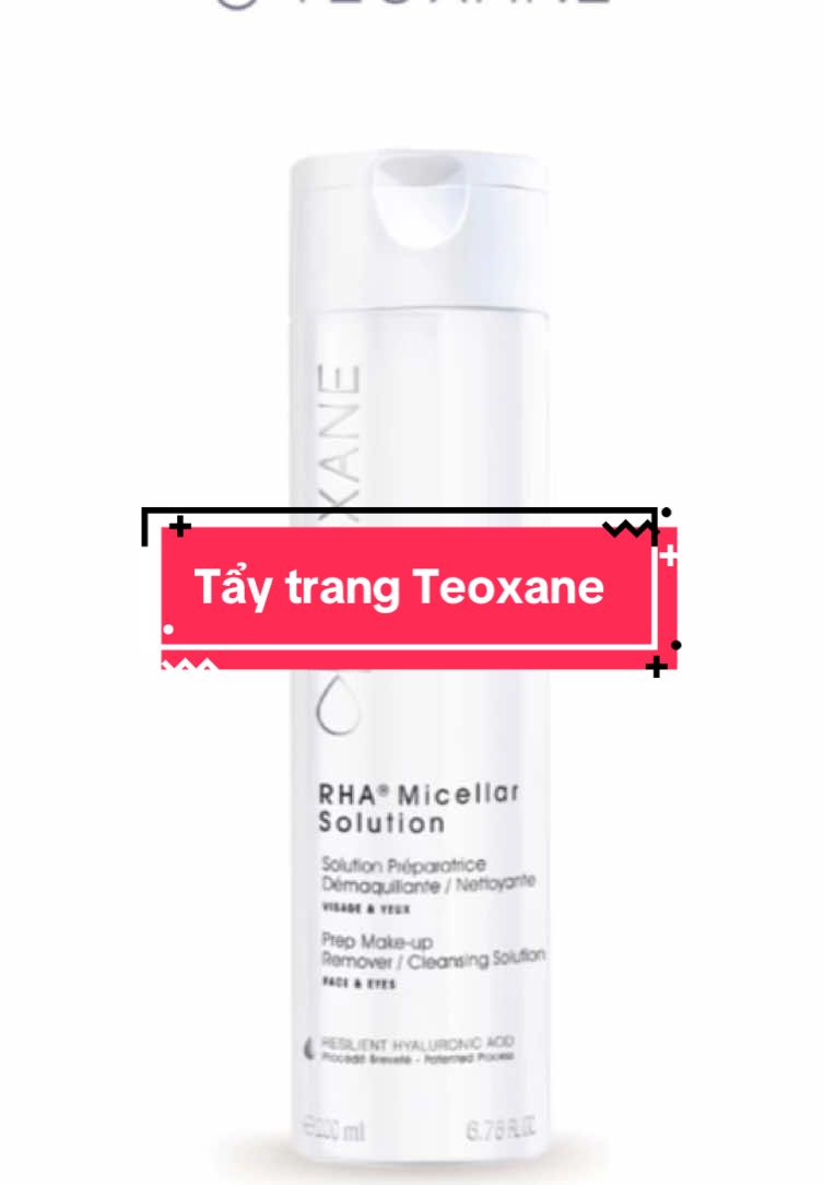 [SKINCARE REVIEW BY THỊ]_TẨY TRANG TEOXANE RHA MICELLAR SOLUTION 🌿Làm sạch tốt mà không gây khô da, không cần rửa lại với nước 🌿Mùi hương liệu khá nồng #skincare #reviewlamdep #xuhuong #skincareviral #LearnOnTikTok #skincareproducts #teoxane 