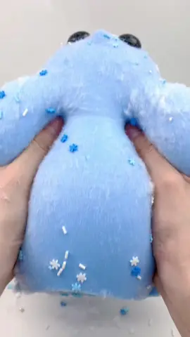FUFUSQUISHY ASMR 🐥💙2100g Blue Giant Chicken