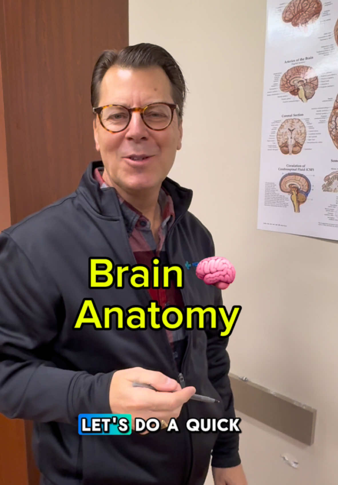 Learning Brain Anatomy is Cool 🧠😎 #doctor #brain #anatomy #medicalstudent #knowledge 