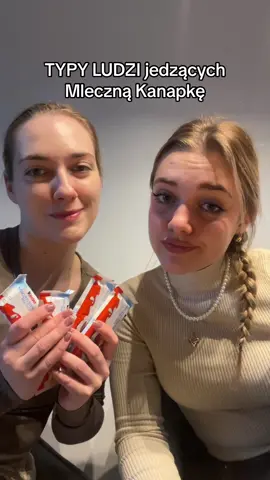 Absolutnie niereklamowo - po prostu kochamy z @Nicole Węcławiak Mleczną Kanapkę - Wy też? #jedzenie#komedia#śmieszne
