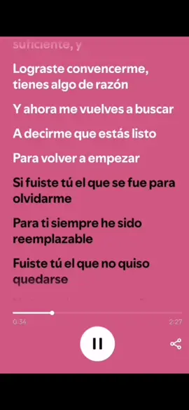 Si fuiste tu el que se fue para olvidarme, para ti siempre he sido reemplazable  #elataubert #paraque #canciones #letrasdecanciones #amor #desamor💔tristesa #pasardepagina🤙 