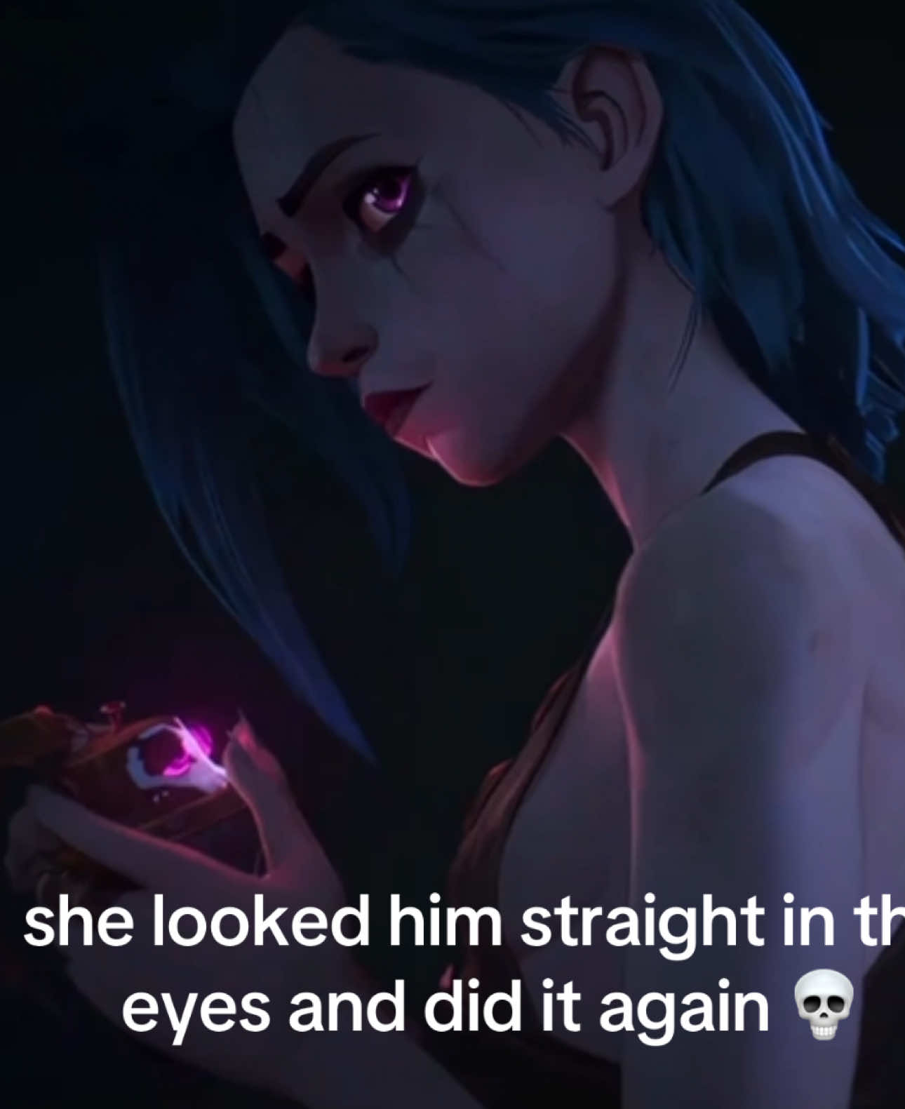 girl was stressing me out here ngl #arcane #arcaneseason2 #jinx #ekkoarcane #jinxarcane #arcaneleagueoflegends #fyp #fy #foryou 