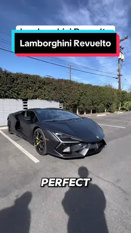 This Lamborghini Revuelto is perfect for batman 😎