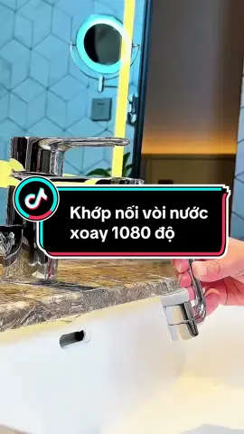 Khớp nối vòi nước thông minh xoay 1080 độ bằng inox#dodungtienich #daunoivoinuocthongminh #khopnoivoinuoc #dauvoinuocxoay1080 #xuhuong 