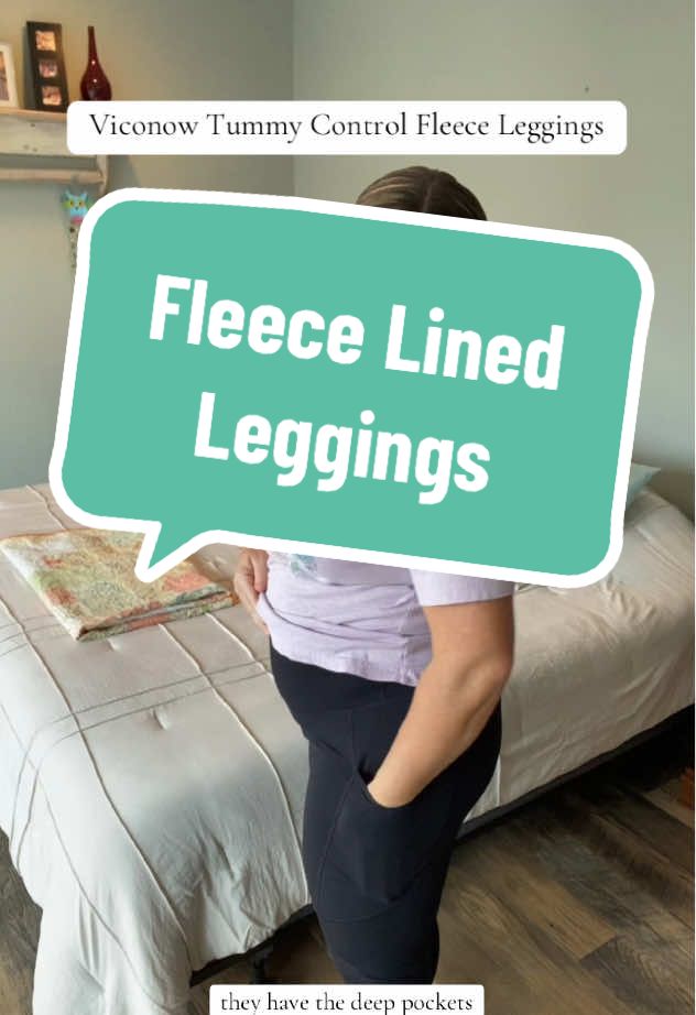 Viconow tummy control fleece lined leggings. Black Friday sale now! Love them! #viconow #leggings #fleeceleggings #tiktokshopblackfriday #tiktokshopholidaydeals #tiktokshopcybermonday  @Viconow 