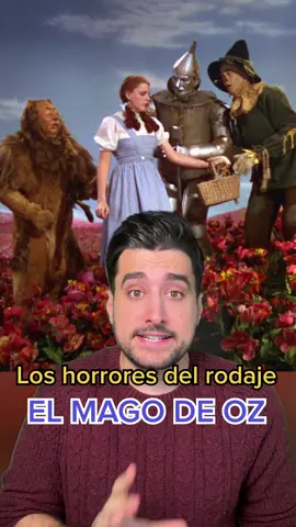Los HORRORES del rodaje detrás de EL MAGO DE OZ.  #elmagodeoz #wicked #judygarland #SabiasQue #datoscuriosos #detrasdecamaras #cine #cineentiktok 