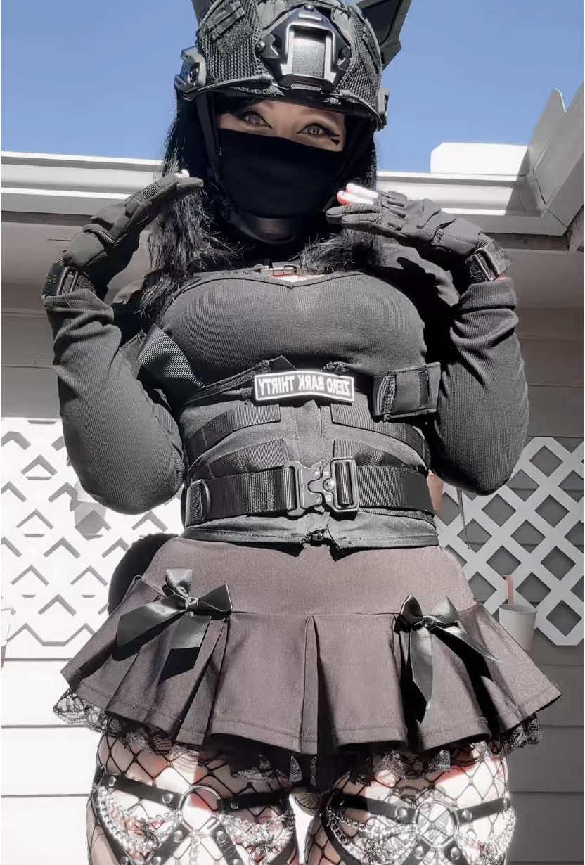 Ears tails and pink p90s  #fypシ゚viral #callofduty #airsoft #tactical #tacticaloc #r6siege #modernwarfare #fortnite #overwatch 