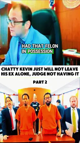 Chatty KEVIN Just Will Not Leave His Ex Alone, Judge Not Having It #court #courtroom #judge #law #viralvideo #fyp #trending #usa🇺🇸 #prison #arrest #criminal 
