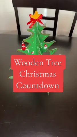 Found the cutest little wooden tree advent calendar!! #tiktokshopcybermonday #tiktokshopblackfriday #adventcalendar #christmas #christiantiktok #christmascountdown @Joyfy-US 