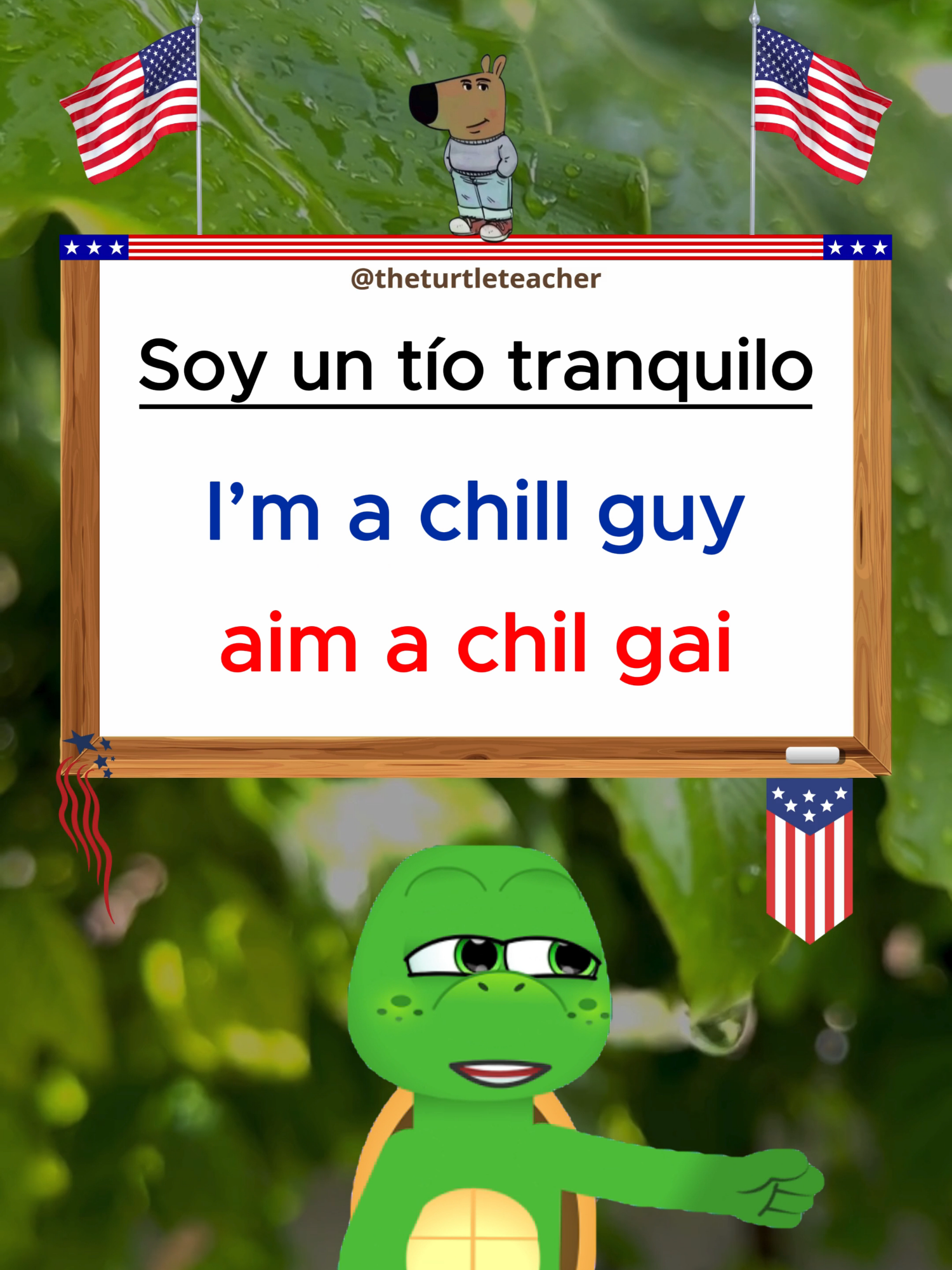 🏖️Aprende a ser un Tio Chill en Inglés🏖️ | #usa_tiktok #inglesonline #ingles #vocabulary #aprendeingles #tiochill