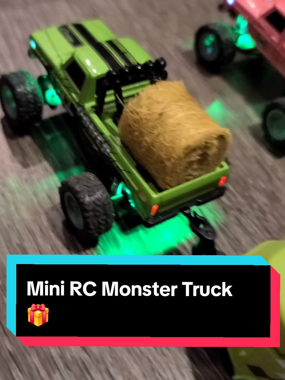 Mini RC Monster Truck 1/64 Scale #gift #giftideas #tiktokshopblackfriday #tiktokshopcybermonday #dadsoftiktok #mechanic #bluecollar 