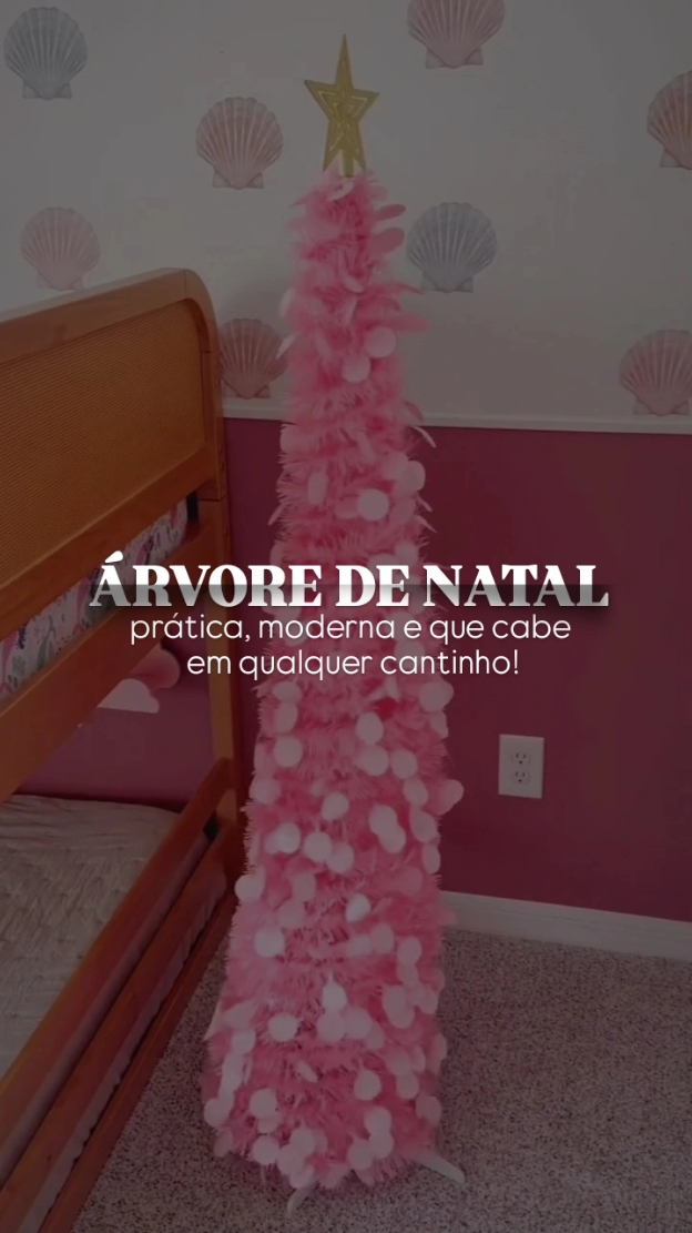 ⛔ 𝗧𝗲𝗺 𝗻𝗼 𝗟𝟭𝗡𝗞 𝗱𝗲𝘀𝘁𝗲 𝗽𝗲𝗿𝗳𝗶𝗹 - Árvore de Natal Dobrável Retrátil de Várias Cores #achados #shopee #dicas #fyp 
