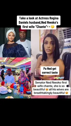 Take a look at Actress Regina Daniels husband,Ned Nwoko’s first wife “Chante”👀🤔 #reginadaniels #nednwoko #reginadanielsfashion #reginadaniel #reginadaniels #nednwokomarryinganotherwife #couples #juicyblog247 #blogger #makeitviral #makeittrend #fypp 
