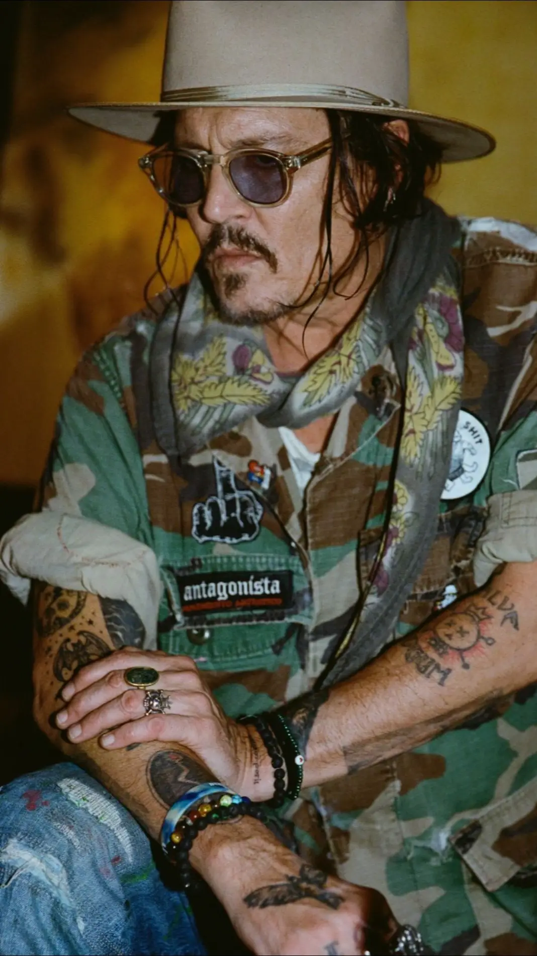 “When I paint, it’s really me by myself. I’m alone, either making choices or not  trying to make choices, and trying to do things as I see them. But there’s risk involved in each one for sure. I suppose you only take a risk because you care enough.” @Johnny Depp  #art #artexhibit #nyc #abunchofstuff #immersiveexperience #johnnydepp #artistsoftiktok #ArtExhibit #ImmersiveArt 