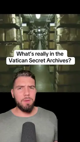 Ayo all I’m saying is if they ever WANTED TO, they could #interesting #facts #secret #vaticanarchives #mindblown #history 