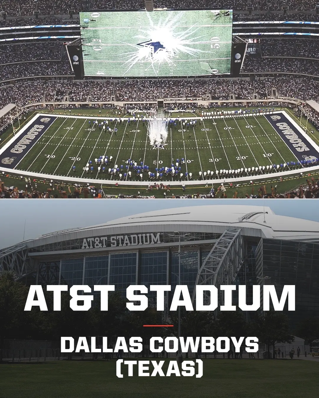 NFL stadiums hosting high school state championships 🏈 #highschool #football #nfl 