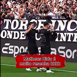 Matheus Bidu é muito resenha kkkk #torcidadocorinthians #neoquimicaarena #corinthians #editscorinthians #timaonaveia #matheusbiducorinthians Bidu