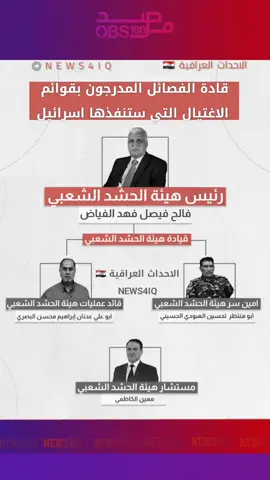 ‏🚨‎#عاجل || ‎#شاهد و ‎#شارك ⭕️اسماء قادة المليشيات والفصائل الايرانية في العراق الذين التي تم وضعها من بنك الاهداف المعلنة والغير معلنة  من قبل اسرائيل مع مواقع تلك المليشيات ؟! ⭕️برايكم من سيقتل اولا ؟! ‎#العراق_بصورة_أوضح  ‎#الاحداث_العراقية 