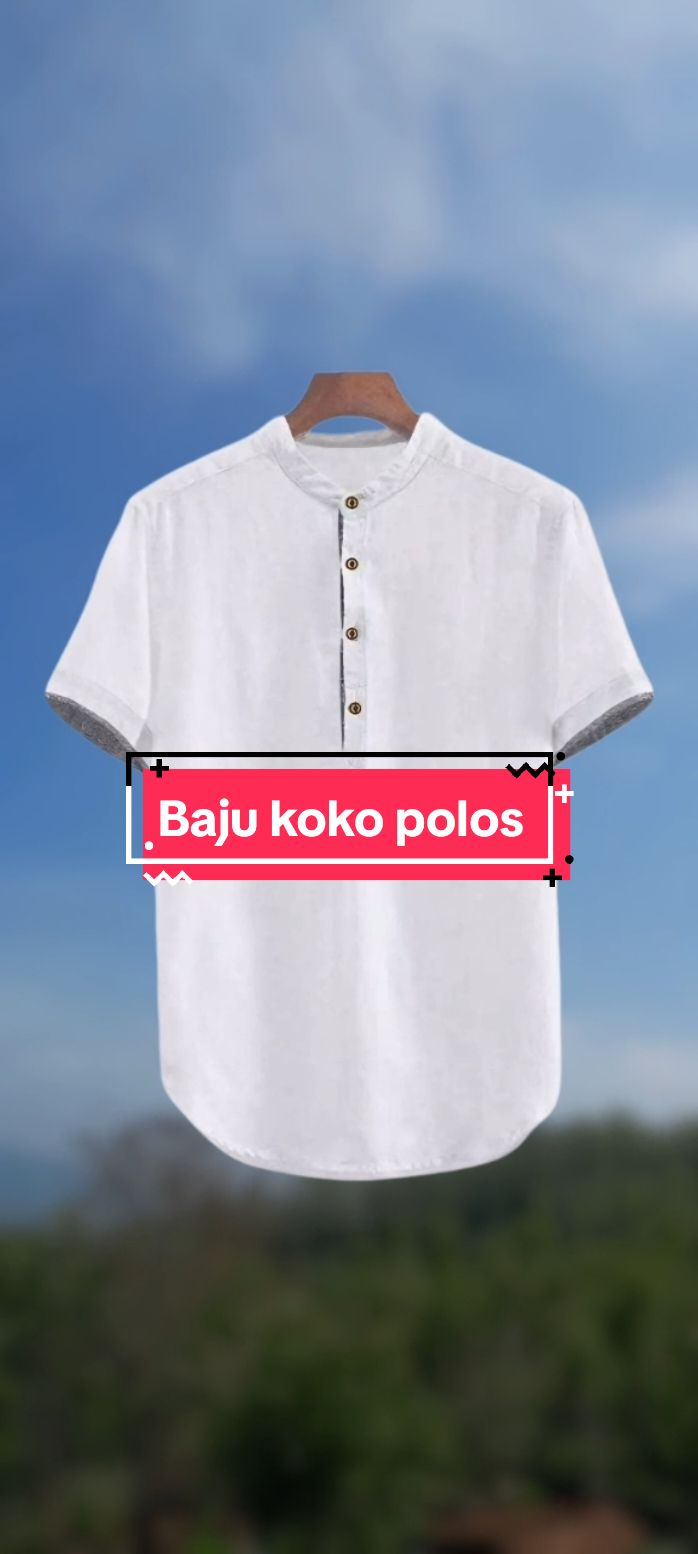 Koko kurta lengan pendek premium#koko#kokokurta#kokomurah#bajumuslim#bajukoko#kokopria#bajulebaran#kokolebaran#rekomendasi#fypシ゚viral🖤tiktok 