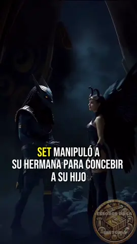 Set y Neftis, hermanos en la mitología egipcia, compartieron un lazo que los convirtió en los padres de Anubis, el dios de los muertos. Su unión simboliza el equilibrio entre caos y protección. #set #neftis #anubis #mitologiaegipcia #diosesantiguos #historia #fyp #viral