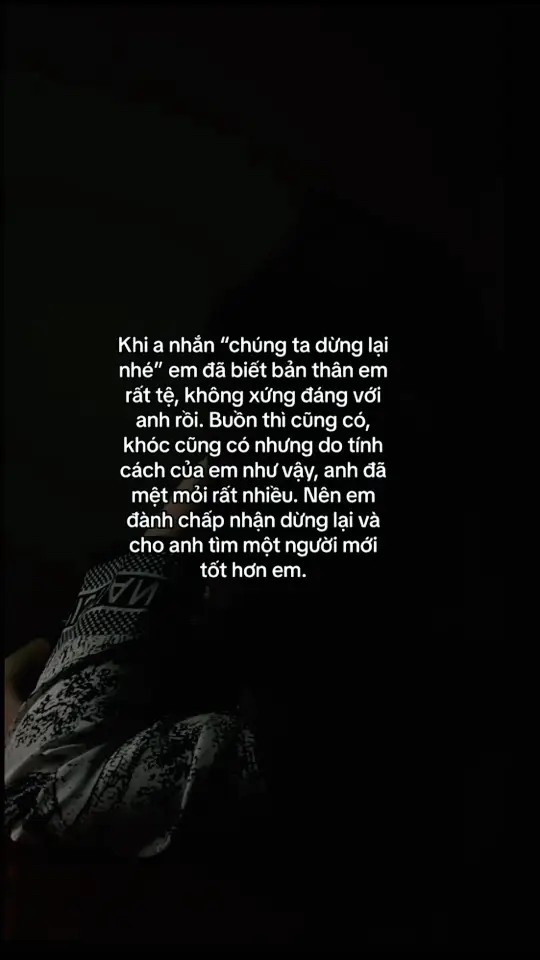 Em tệ hơn những gì em tưởng tượng 😔