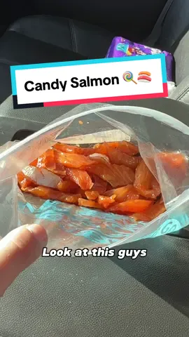Salmon Candy is literally the BEST snack 🍣 Only at Shucks Fish House in Omaha, NE📍 #food #review #salmon #candy #Foodie #foodtiktok #fyp #reels #seafood #fish #snack #foryoupage #eating 