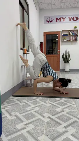 Quạ bay an toàn cho người mới bắt đầu #fyp #yoga #Fitness #MYYOGA #khoe @Mi mèo 💘 