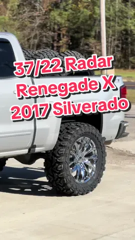 Mounting 37/22 Radar Renegade X & 22” C25s #lindseystire #trucktok #squattedtrucks #liftedtrucks #truck #trucktok #chevy #silverado #37 #22 #viralvideo #trendingvideo #fy #lindseytire #nc 