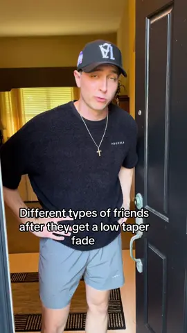 Always the low taper #fyp #friends #dude #pov 