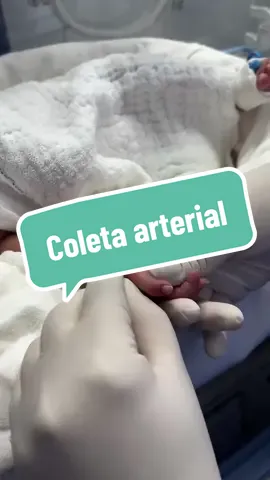Coletando exames em arteria radial 💉👼🏻 #utineonatal #prematuridade #enfermagem #enfermagemnotiktok 