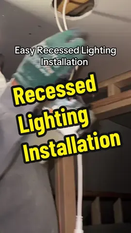 #homerenovation #electricalwork #recessedlighting #easy #house #remodel #newhouse #oldhouse #viral #homestyle #homedecor #lights
