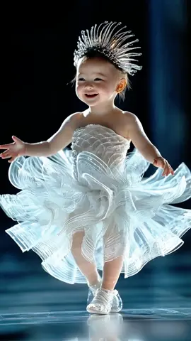 Charming Little Fashion Icons 🌟👶  #baby #cutebaby #babyvideos #babydance #babyshorts #AI #Runway #fyp #viral #kawaii #BabyFashionShow #ForYou #bebe    