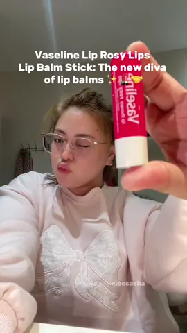 Discover the secret to soft, kissable lips with Vaseline Lip Rosy Lips Lip Balm Stick ✨ #fyp #onthisday #foryou #vaseline #lipbalm #rosylips #lipstick #balmstick 