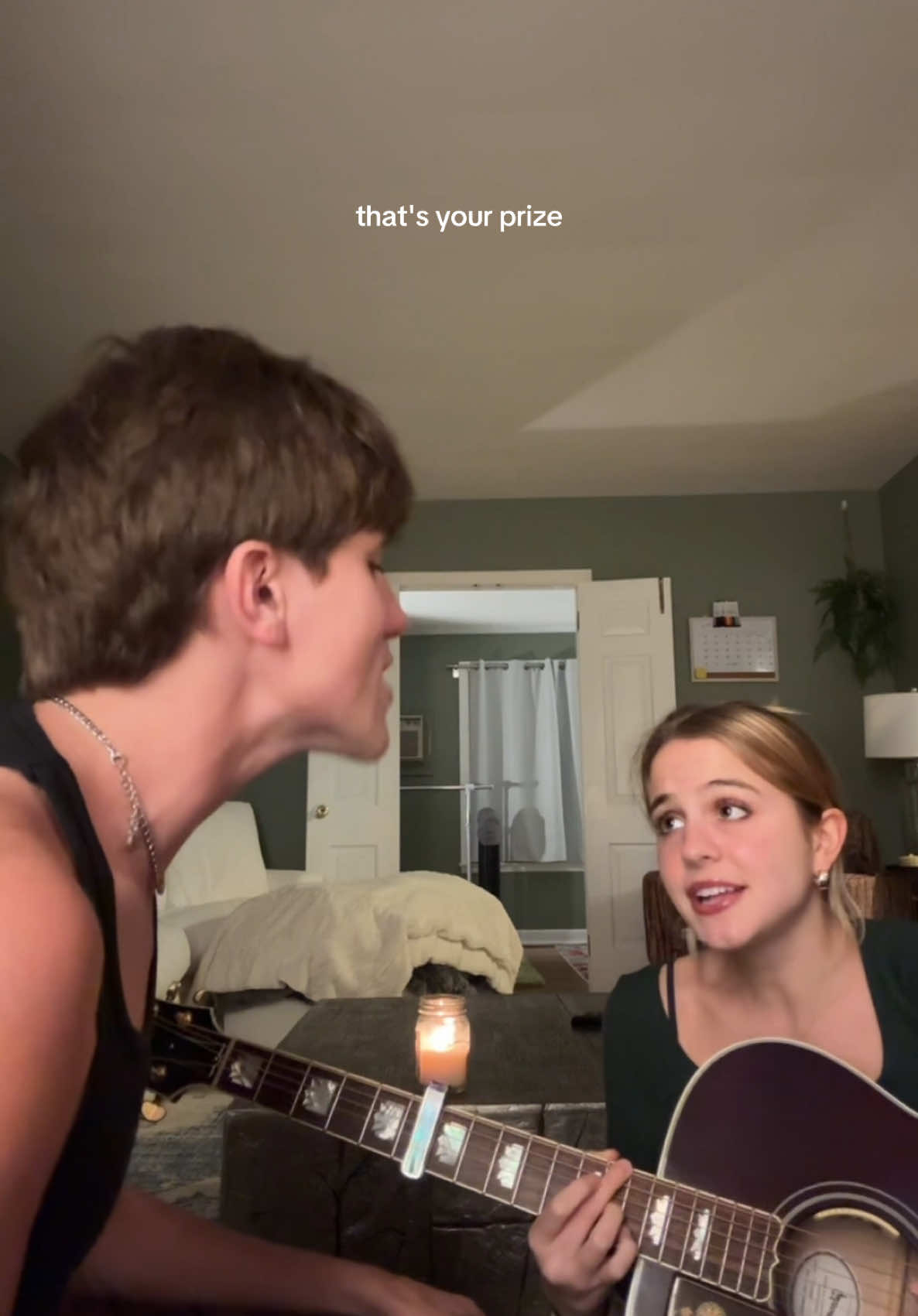 thats so true 😗 @Marisa @gracie abrams #couple #cover #singing #harmony #thatssotrue #gracieabrams #fyp 