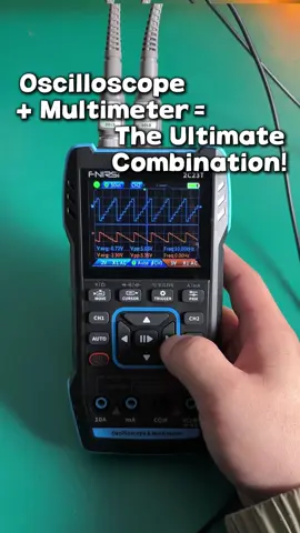 Oscilloscope +multimeter =ultimate combo!🔓✨ #FNIRSI #2C23T #handheld #oscilloscope #electrician #multimeter #tutorial #tooltips #functiongenerator #foryou #LearnOnTikTok #tools #blackfriday #blackfridaydeals #tiktokshopblackfriday #ttsshopblackfridaysale #tiktokshopcybermonday #spotlightfinds #giftguid #tiktokshopholidayhaul 