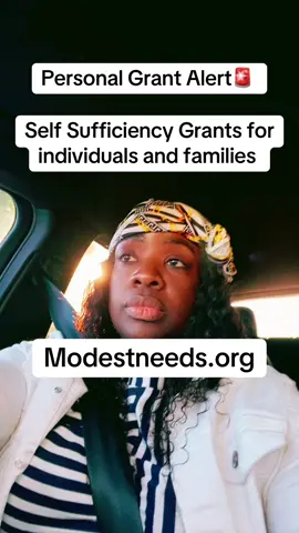 Modest Needs has self sufficiency grants to assist individuals and families that are working yet right on the brink of poverty. They make too much for public assistance and not quite enough to make ends meet! Visit modestneeds.org and apply! #grants #grantsforwomen #PersonalFinance #fyp 