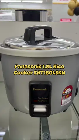 Panasonic 1.8L Rice Cooker SRY18GLSKN ✨ #senhengmy #senangmilik #myrewardsmychoice #scoin #p1member #extra1yearwarranty #ricecooker #panasonic 