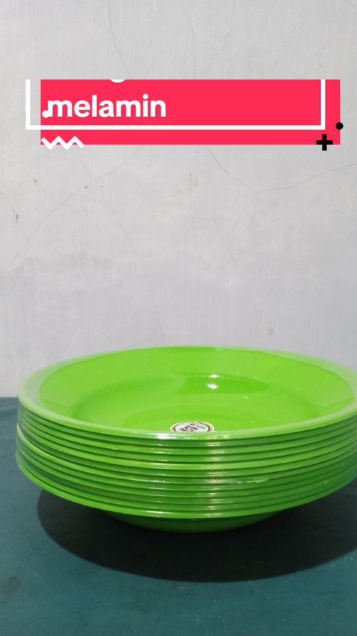 Paket Hemat 12 pcs Piring Makan Semi Melamin#kitchenware #piring #melamin 