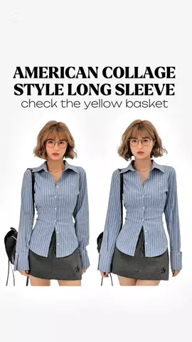 😻😻 #fyp #americanstyle #collagestyle #longsleeve #top #outfit 