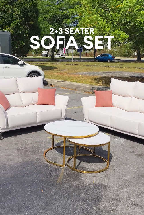 ✨2+3 Seater Sofa Set✨ Sofa dengan design yang simple dan modern BARU NGAM!🤩 #fyppppppp #perabotbahagia #fypシ゚viral🖤tiktok #fypageシ #sofa #bahagiafurniture #fyppppppppppppppppppppppp