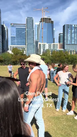 @Glen Powell we missed you 🤠 #glenpowell 