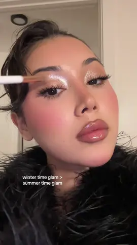 winter glam > summer glam @urban decay ✨✨ #glittereyes #glittereyeshadow #glittermakeup #eyeshadow #eyeshadowlook #eyemakeup 