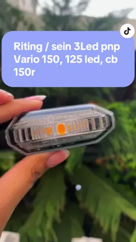 Riting / Sein berkualitas dengan 3Led, pnp untuk motor vario new 125 / vario 150, CB 150R, CBR 150 New, ADV, dengan harga terjangkau, sangat mudah dipasang, untuk dapatkan produknya langsung aja klik keranjang kuning🤩 #lampusein #ritingled #seinvario #varioled #cb150r 