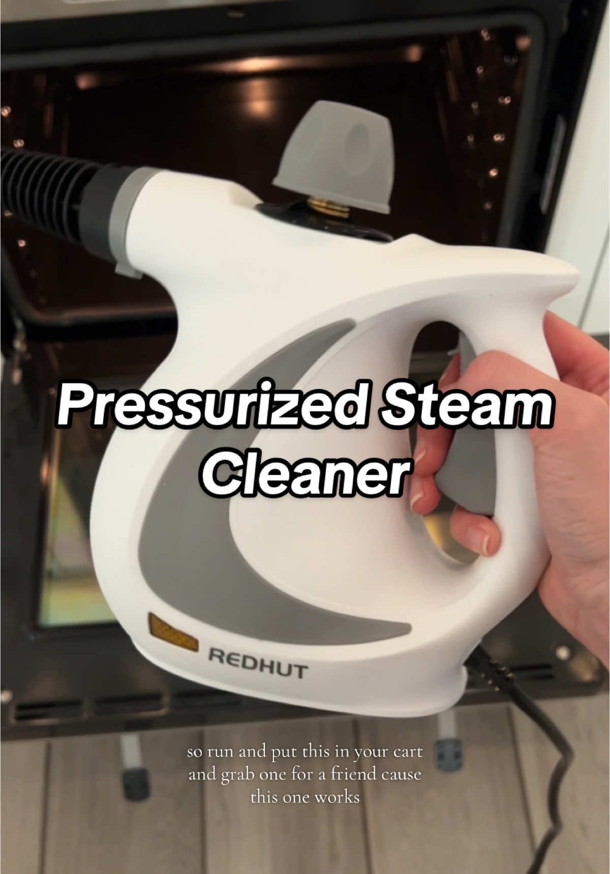I’m telling ya, if you live in a home ya need a PRESSURIZED steam cleaner! @REDHUT CleanMaster #steamcleaner #pressurizedsteamcleaner #CleanTok #grime #cleanwithme #redhut #cleanmaster #blackfriday #tiktokshopblackfriday #tiktokshopcybermonday 