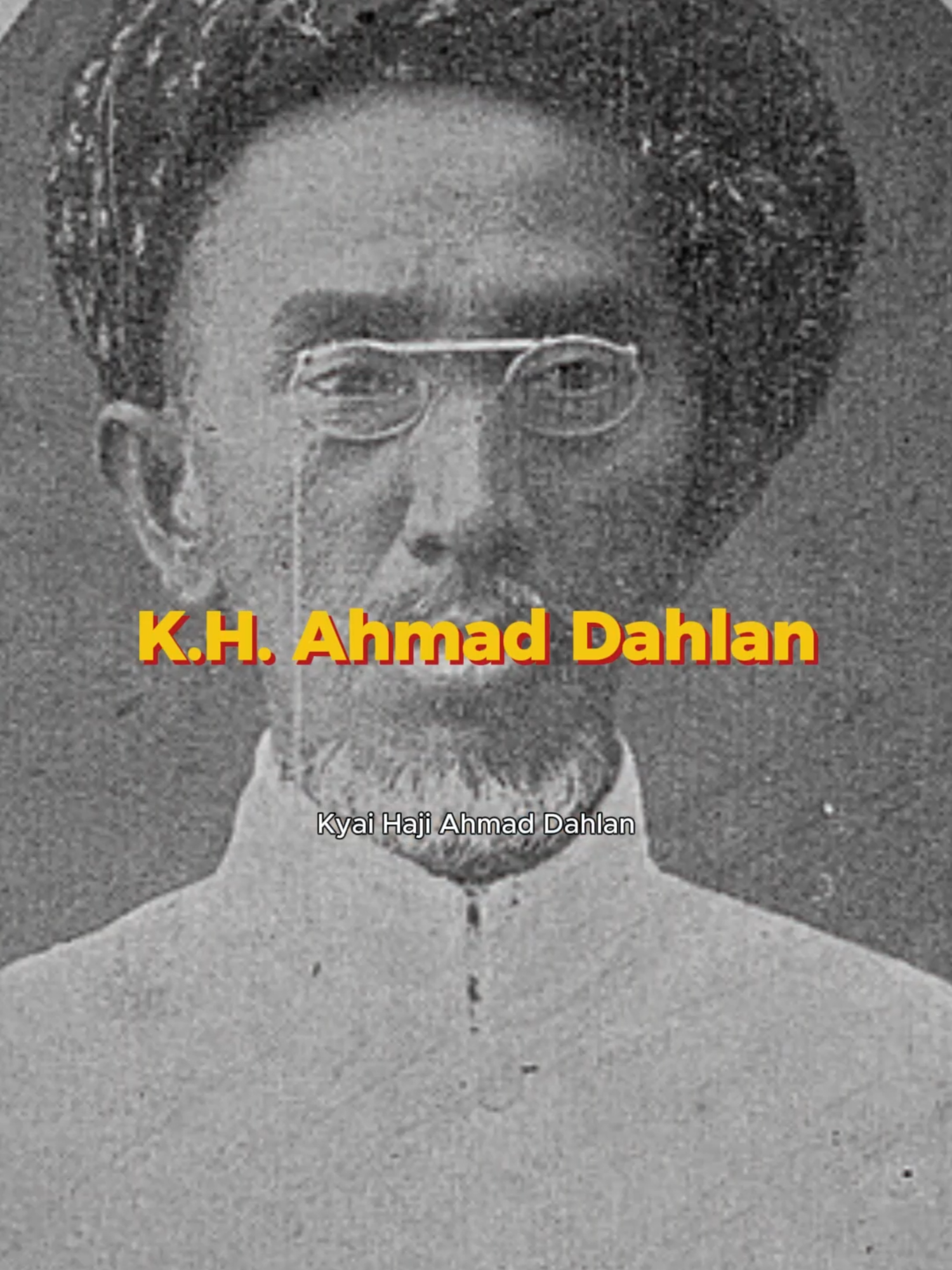 K.H. Ahmad Dahlan seorang pahlawan nasional sekaligus pendiri organisasi islam Muhammadiyah yang sampai saat ini memiliki banyak instansi yang bergerak di bidang sosial, ekonomi, pendidikan, kesehatan, dan tentunya agama. #sejarah #sejarahindonesia #sejarahislam #pahlawanindonesia #ahmaddahlan #khahmaddahlan #yogyakarta #islam #mekkah #budiutomo #muhammadiyah