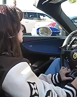 #Lisa driving her Ferrari, ASTIG...  #Lisa #Lalisa #Moonlitfloor #Newwoman #Lloud #Rockstar #fyp #blackpink 