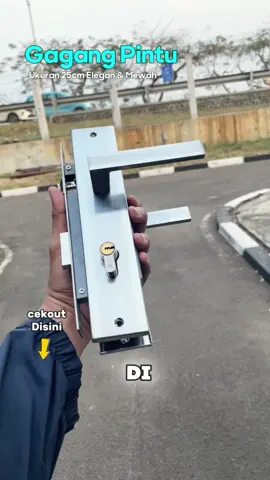 Silver Ukuran Besar 25cm Cocok untuk Pintu Utama #handlepintu #gagangkuncipintu #gagangpintuminimalis #megaguncang1212 