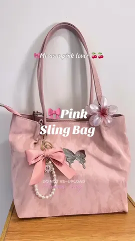 My current obsession😩🎀🍒🍒 gunda girl  #bags #shoulderbag #pinkbag #pinklover #slingbag #totebag #butterflybag #officebag #unibag #schoolbag #whatsinmybag #whatfitsinmybag #trending #fyp 